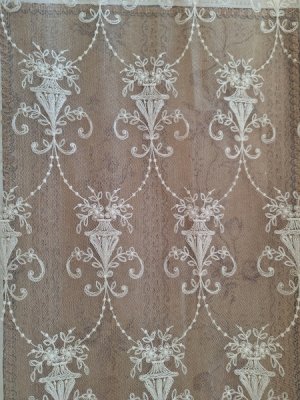 画像33: アンティークレースカーテン