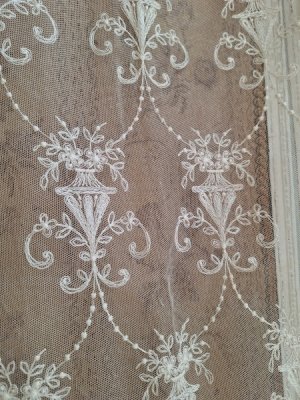 画像35: アンティークレースカーテン