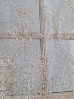 画像38: アンティークレースカーテン