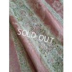 画像: フレンチ花柄アンティークカーテン