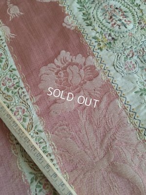 画像17: フレンチ花柄アンティークカーテン