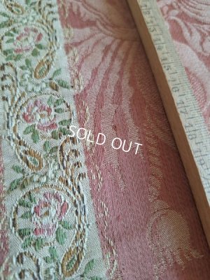 画像7: フレンチ花柄アンティークカーテン