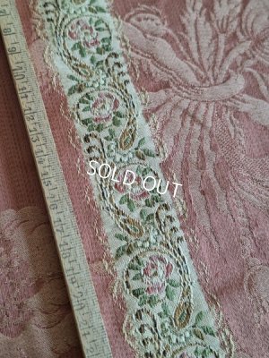 画像8: フレンチ花柄アンティークカーテン