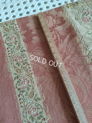 画像34: フレンチ花柄アンティークカーテン