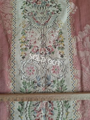 画像26: フレンチ花柄アンティークカーテン