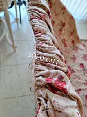 画像10: フレンチ花柄カーテン