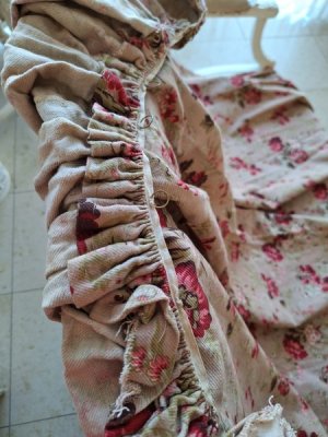 画像27: フレンチ花柄カーテン