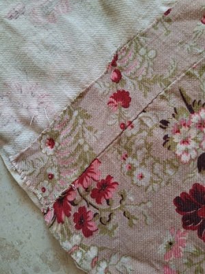 画像38: フレンチ花柄カーテン