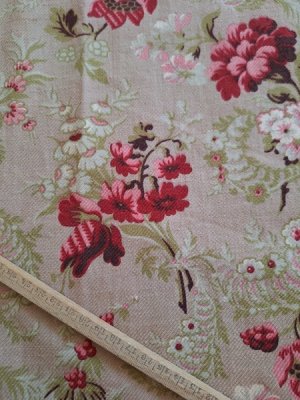 画像31: フレンチ花柄カーテン