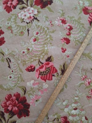 画像33: フレンチ花柄カーテン