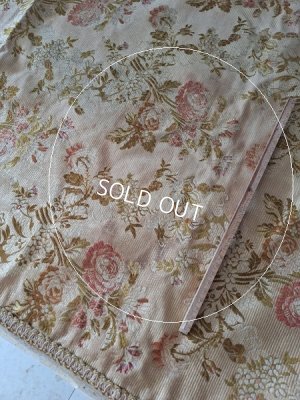画像20: アンティーク花柄生地カーテン