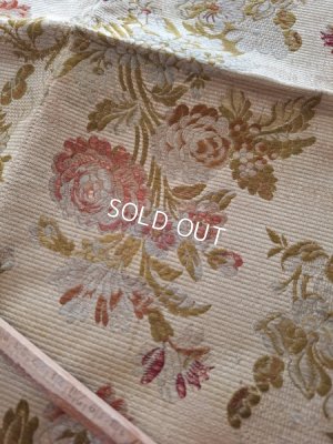 画像25: アンティーク花柄生地カーテン