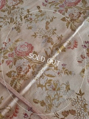 画像18: アンティーク花柄生地カーテン
