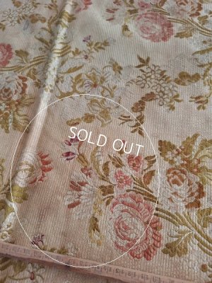 画像19: アンティーク花柄生地カーテン