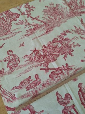 画像10: トワルドジュイ柄端切れ