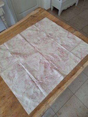 画像14: トワルドジュイ柄端切れ