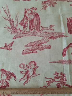 画像6: トワルドジュイ柄端切れ