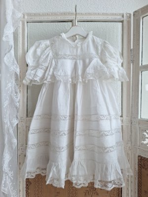 画像2: レースベビードレス