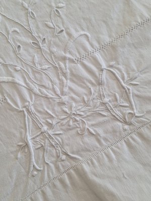 画像2: モノグラムリネンシーツ