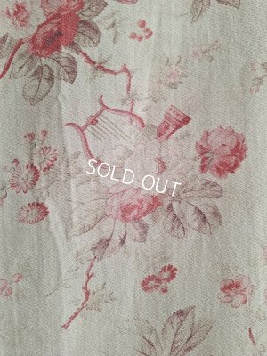 画像2: フレンチ花柄カーテン