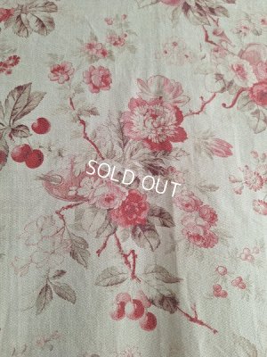 画像15: フレンチ花柄カーテン