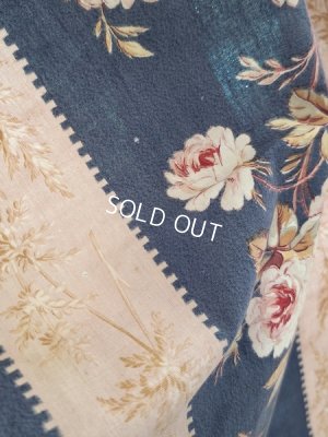 画像8: アンティークローズ柄カーテン