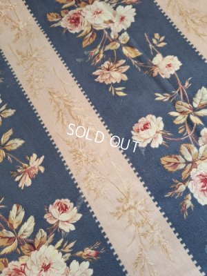 画像9: アンティークローズ柄カーテン