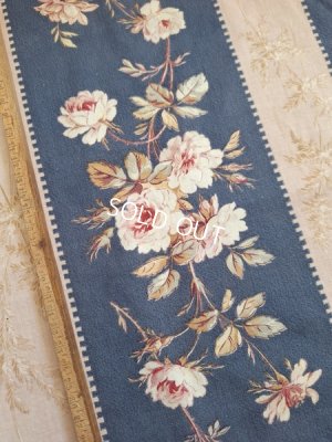 画像5: アンティークローズ柄カーテン