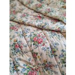 画像: フレンチローズ柄キルト