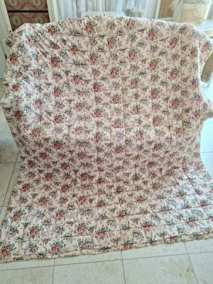 画像4: フレンチローズ柄キルト