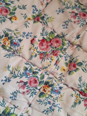 画像3: フレンチローズ柄キルト