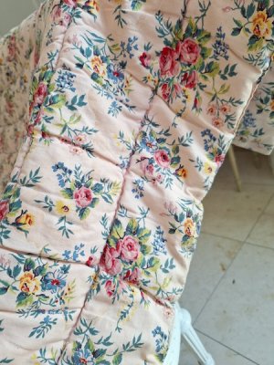 画像11: フレンチローズ柄キルト