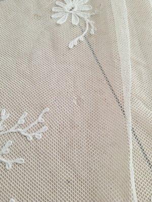 画像37: アンティークコ―ネリー刺繍ペアカーテン