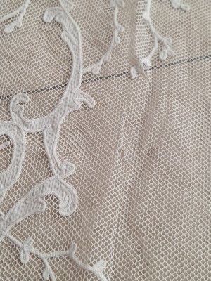 画像38: アンティークコ―ネリー刺繍ペアカーテン