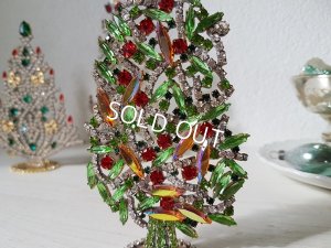 画像3: チェコガラスクリスマスツリー