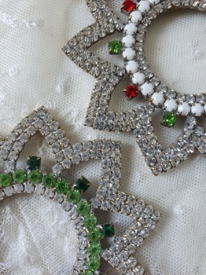 画像6: チェコガラスキャンドル飾り