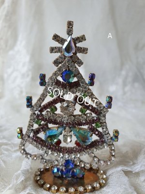 画像2: チェコガラスクリスマスツリー