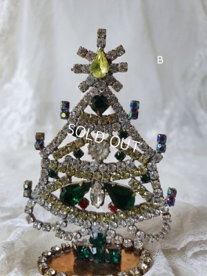 画像4: チェコガラスクリスマスツリー