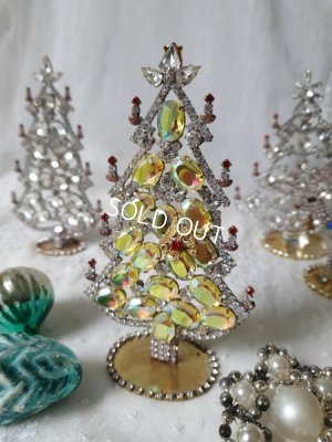 画像1: チェコガラスクリスマスツリー